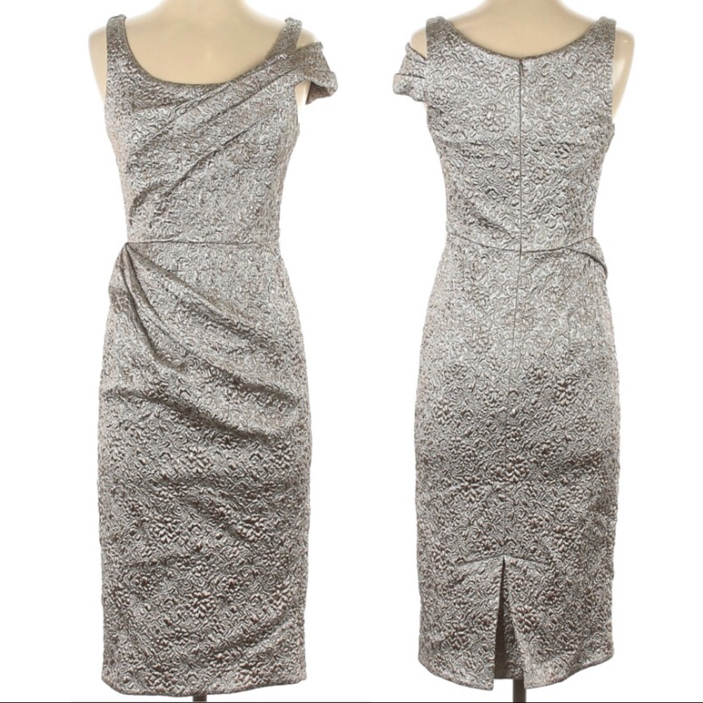 BYRON LARS - RARE - Silver brocade Dress-